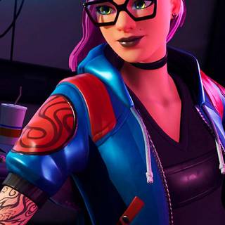 Kawaii Fortnite Lynx wallpaper