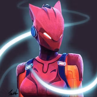 Kawaii Fortnite Lynx wallpaper