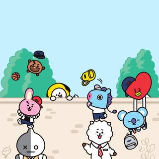 Chimmy aesthetic wallpaper