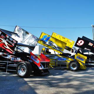 Sprint car wallpaper
