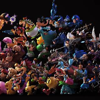 Smash Bros desktop wallpaper