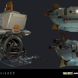 Call of Duty Infinite Warfare vehicles wallpaper