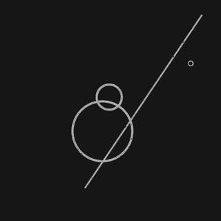 Geometry black wallpaper