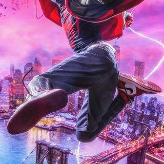 Into The Spider Verse HD phone wallpaper