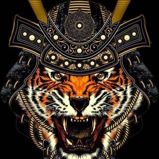 Amoled tiger wallpaper