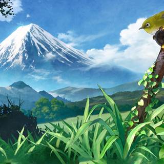 HD anime landscape wallpaper