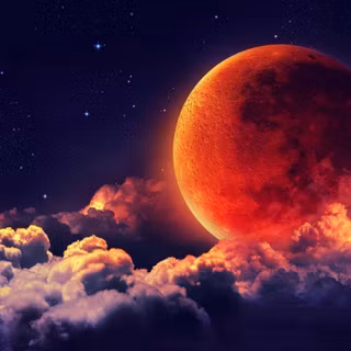 Laptop aesthetic moon wallpaper