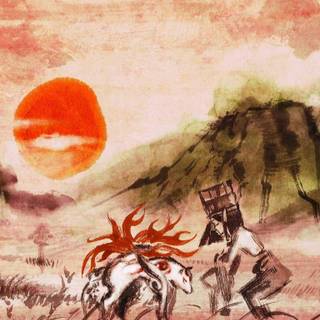 Okami phone wallpaper