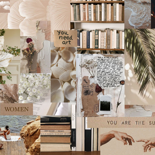 Aesthetic Mac collage wallpaper