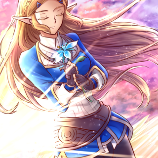 Princess Zelda iPhone wallpaper