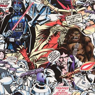 Vintage Star Wars smartphone wallpaper