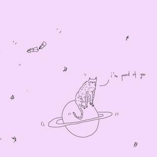 Cat aesthetic wallpaper