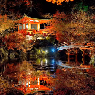 Japanese autumn HD wallpaper