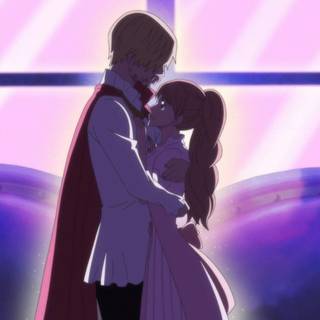 Sanji x Pudding wallpaper