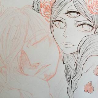 Sanji x Pudding wallpaper