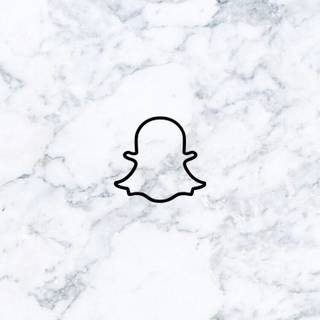Snapchat logo wallpaper