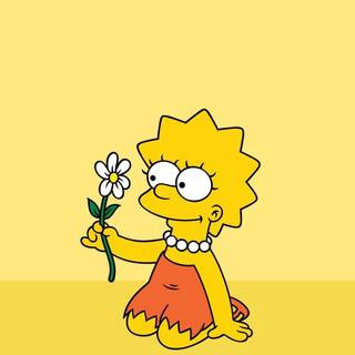 Aesthetic Simpsons iPhone wallpaper