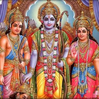 Ram Sita Hanuman wallpaper