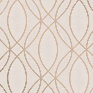 Rose gold geometric wallpaper