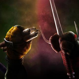 Ninja weapons wallpaper