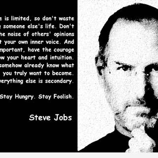 Steve Jobs quotes wallpaper
