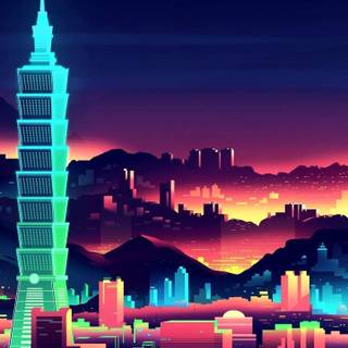 Galaxy retro wallpaper