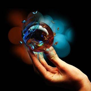 Magic ball wallpaper
