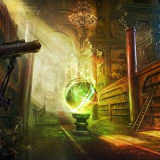 Magic ball wallpaper