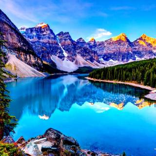 Desktop lake wallpaper