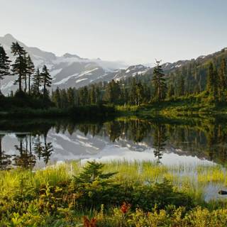 Desktop lake wallpaper