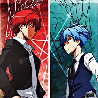 Karma x Nagisa wallpaper