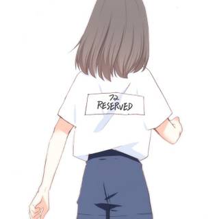 Aesthetic anime women wallpaper