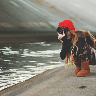 Camera women wallpaper