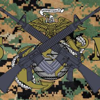 US Marines uniforms wallpaper