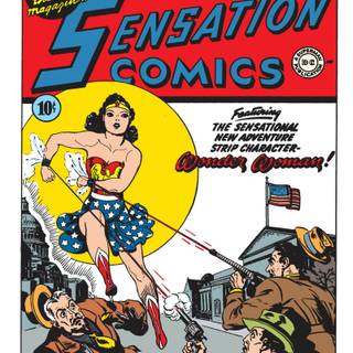 Comic strip women wallpaper