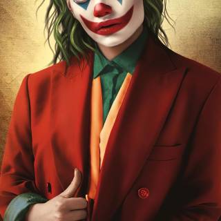 Joker girl 4k wallpaper