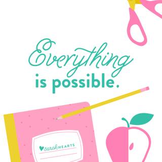 First day of school wallpaper