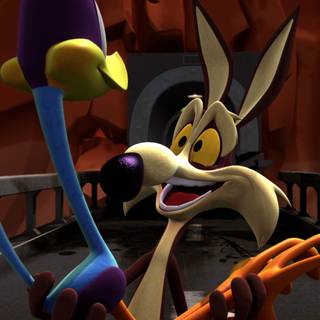Wile E. Coyote and the Road Runner wallpaper