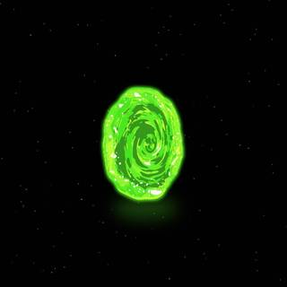 Rick and Morty Outer Space wallpaper