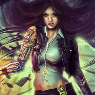 Detective women wallpaper