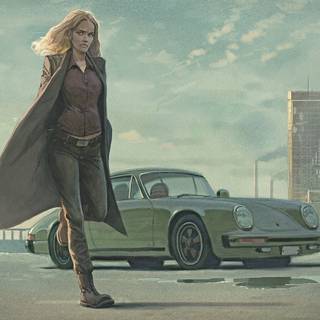 Detective women wallpaper