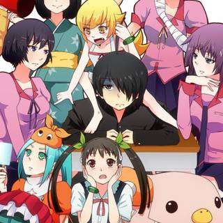 Araragi Koyomi wallpaper