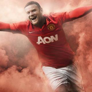 Wayne Rooney 4k phone wallpaper