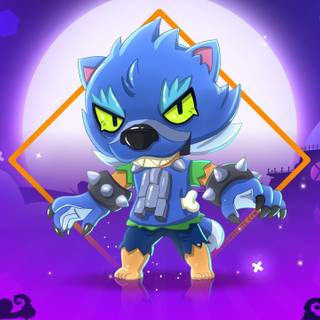 Leon Brawl Star HD wallpaper