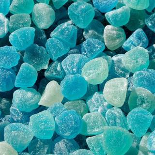 Blue candy wallpaper