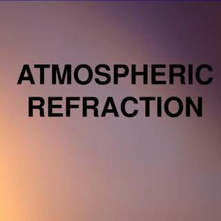 Atmospheric refraction wallpaper