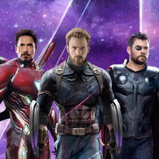 Iron Man Captain America Thor wallpaper