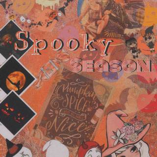 Vintage aesthetic collage wallpaper