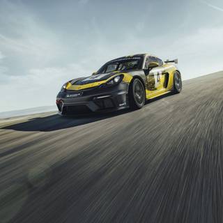 Porsche 718 Cayman GT4 HD wallpaper