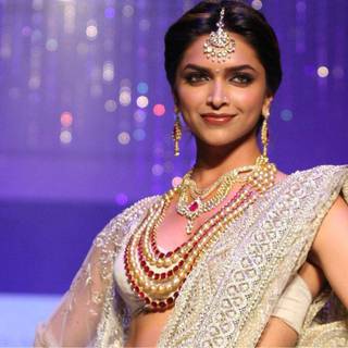 Bollywood actress Saree HD wallpaper